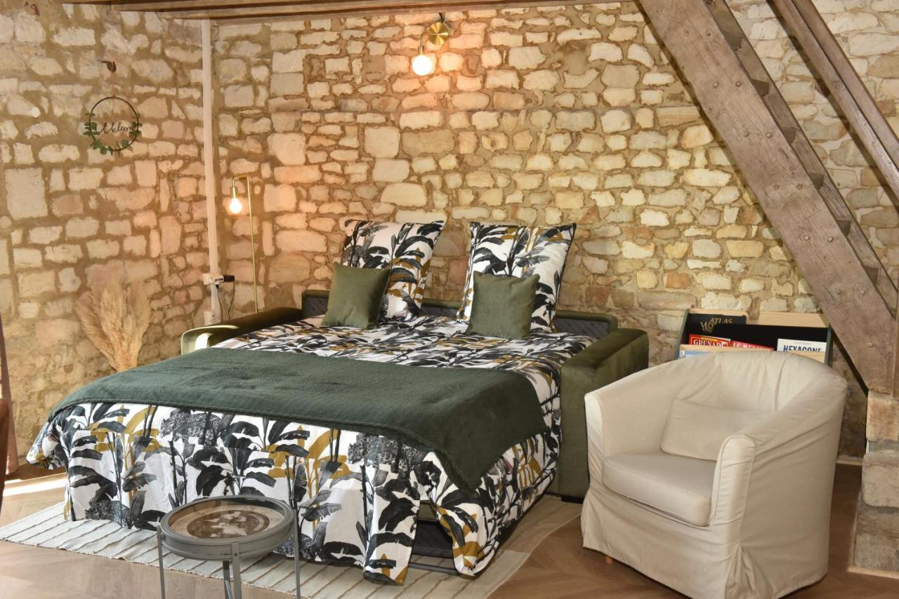 Maisonnette Du Bonheur - Vue Campagne - Baignoire Balneo 32 Jets - Lits Queen Size Vadencourt  Exteriér fotografie